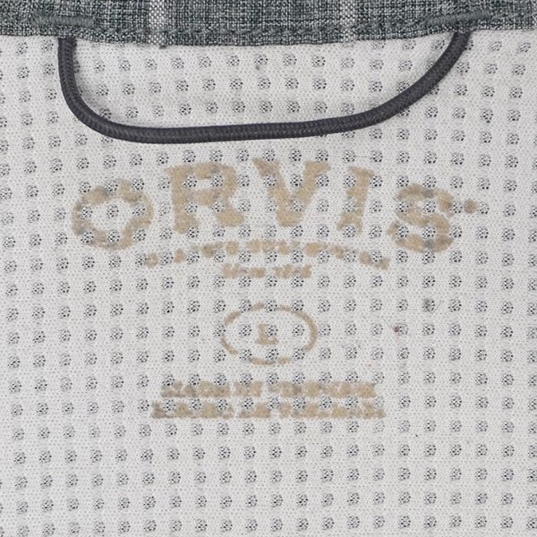 画像2: 00's ORVIS S/S レギュラーカラーシャツ (2)