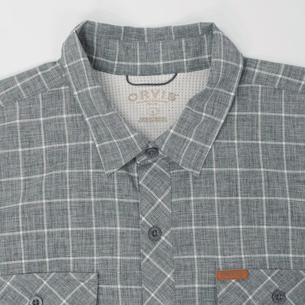 画像3: 00's ORVIS S/S レギュラーカラーシャツ (3)