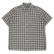画像1: 90's Polo Ralph Lauren S/S ボタンダウンシャツ “GREGGOR / Navy Plaid” (1)