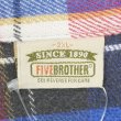 画像2: 90's FIVE BROTHER ヘビーネルシャツ "MADE IN USA" (2)