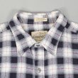 画像3: 80's SAUGATUCK プリントネルシャツ "Navy Ombre Plaid" (3)