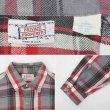 画像2: 80's PRIVETE PROPERTY ヘビーネルシャツ "MADE IN USA / Gray Plaid" (2)