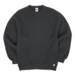 画像1: 90-00's RUSSELL 前V ブランクスウェット "BLACK" (1)