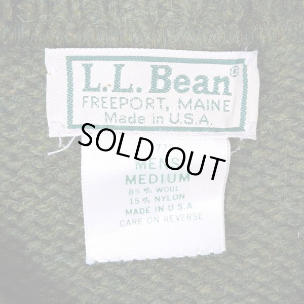画像2: 80-90's L.L.Bean ウールニット "MADE IN USA" (2)