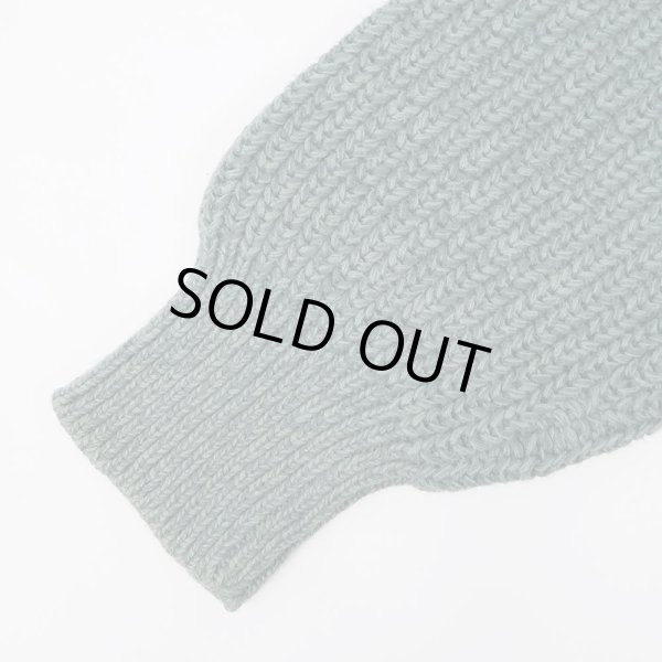 画像4: 80's Eddie Bauer ローゲージ コットンリブニット "黒タグ" (4)