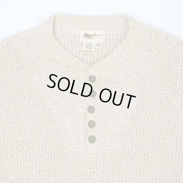 画像3: 90's Eddie Bauer コットンジープニット "MADE IN USA" (3)