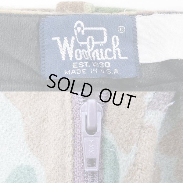 画像3: 80's Woolrich ダックハンターカモ柄 ヘビーウールトラウザー “MADE IN USA” (3)