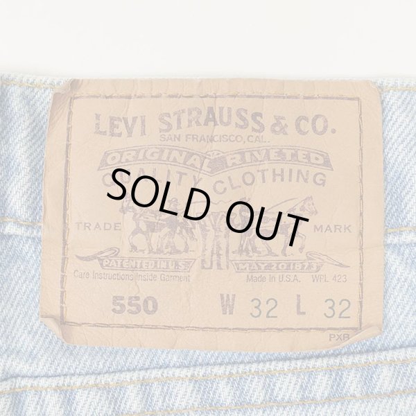 画像3: 90's Levi's 550 デニムパンツ "MADE IN USA / W32 L32" (3)