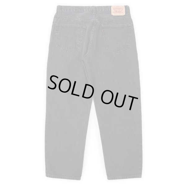 画像2: 00's Levi's 550 ブラックデニムパンツ "実寸W34 L30" (2)