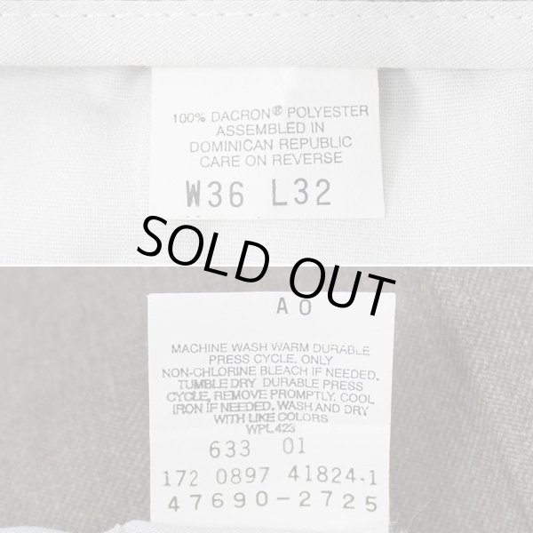 画像3: 90's Levi's アクションスラックス "Heather Brown / W36 L32" (3)