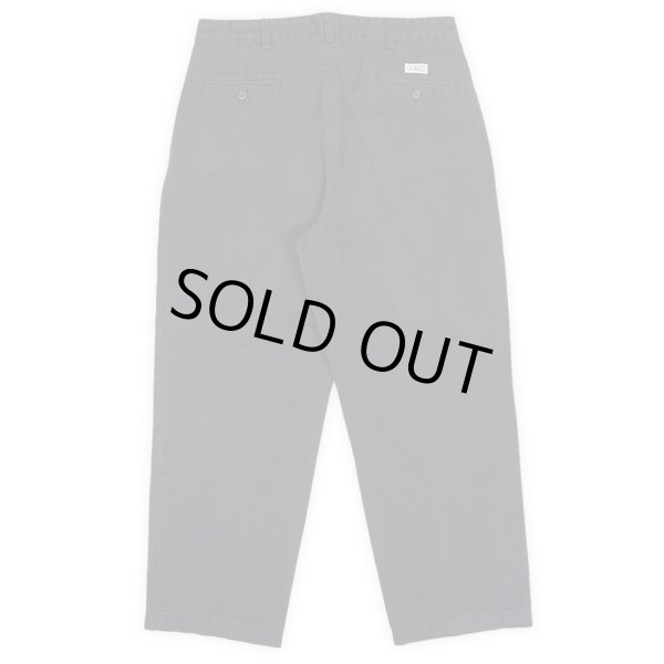 画像2: 90's Polo Ralph Lauren 2タック チノトラウザー "ANDREW PANT / BLACK / MADE IN USA" (2)