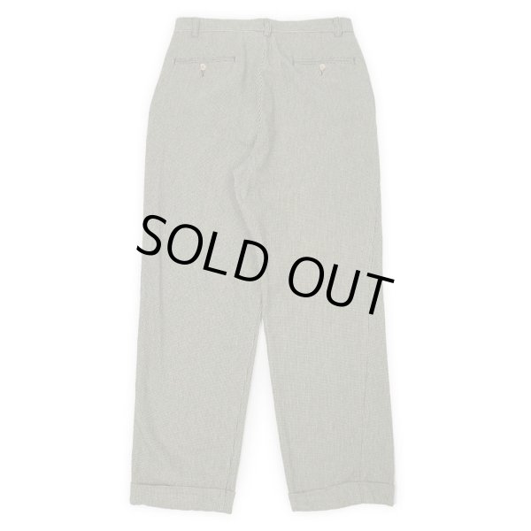 画像2: 90's Polo Ralph Lauren ハウンズトゥース柄 2タックトラウザー "W32 L30" (2)