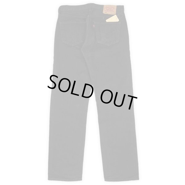画像2: Early 00's Euro Levi's 501 ブラックデニムパンツ "W33 L32" (2)