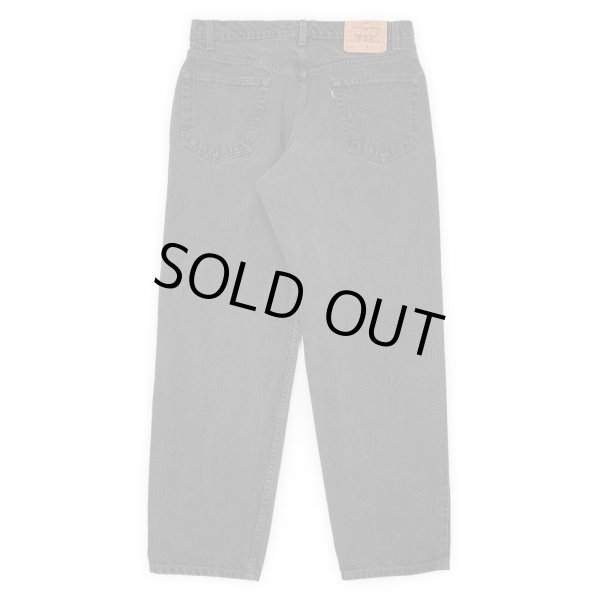 画像2: Late 90's Levi's 550 ブラックデニムパンツ "W35 L30" (2)