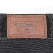 画像3: 00's L.L.Bean ブラックデニムパンツ “CLASSIC FIT” (3)