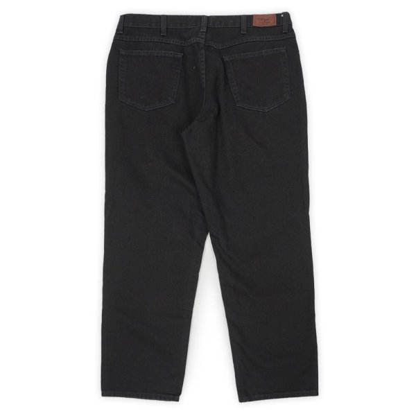 画像2: 00's L.L.Bean ブラックデニムパンツ "W36 L29" (2)