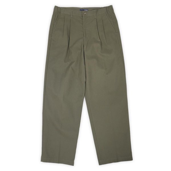 画像1: 00's BASIC EDITIONS 2タック チノトラウザー "DEADSTOCK / W32 L30" (1)