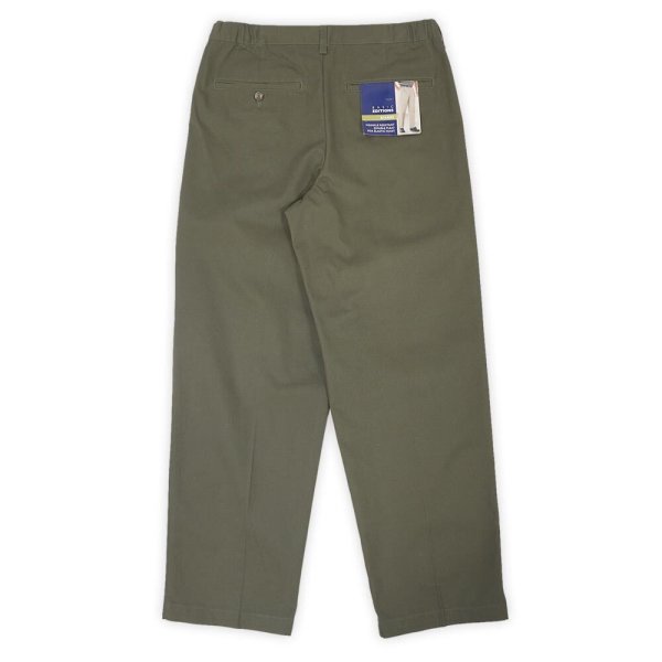 画像2: 00's BASIC EDITIONS 2タック チノトラウザー "DEADSTOCK / W32 L30" (2)
