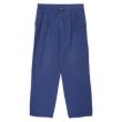 画像1: Early 90's DOCKERS 2タック デニムトラウザー "Dark Indigo" (1)