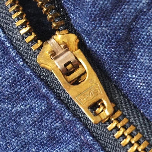 画像5: Early 90's DOCKERS 2タック デニムトラウザー "Dark Indigo" (5)
