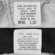 画像4: Early 90's Levi's 10517-6159 ブーツカットパンツ "MADE IN USA / BLACK / W36 L32" (4)