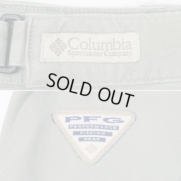 画像4: 00's Columbia PFG フィッシングショーツ “OLIVE” (4)