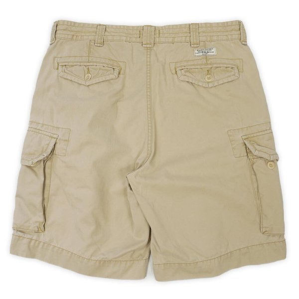 画像2: 00's Polo Ralph Lauren チノカーゴショーツ "BEIGE / W36" (2)