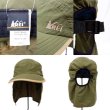 画像3: 90-00's REI Sun Shade CAP "OLIVE / MADE IN USA" (3)