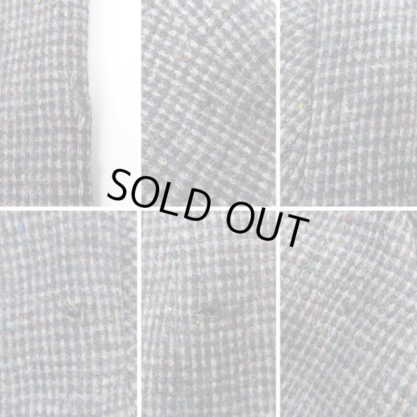 画像4: 80's Harris Tweed ウールテーラードジャケット "MADE IN USA" (4)