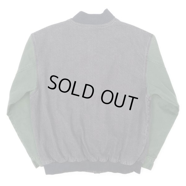 画像2: 90's Banister Majestic ブラックデニムスタジャン (2)