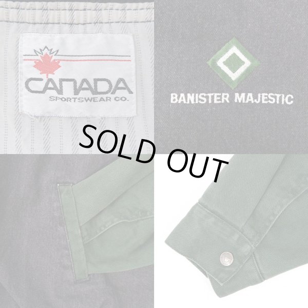 画像3: 90's Banister Majestic ブラックデニムスタジャン (3)