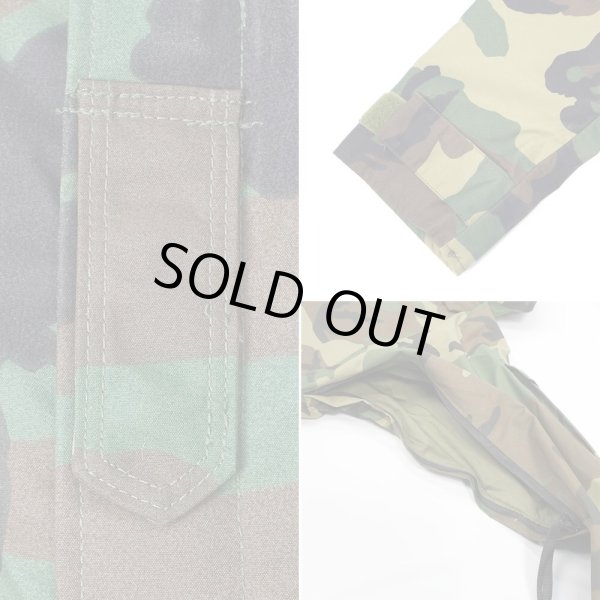 画像4: Early 90's US.ARMY ECWCS ウッドランドカモ柄 GORE-TEX PARKA "SMALL-SHORT" (4)