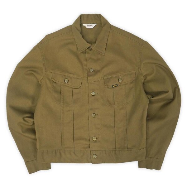 画像1: 70's Lee 220-1031 ツイルトラッカージャケット "BROWN" (1)