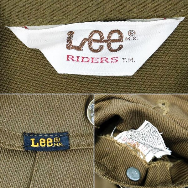 画像3: 70's Lee 220-1031 ツイルトラッカージャケット "BROWN" (3)