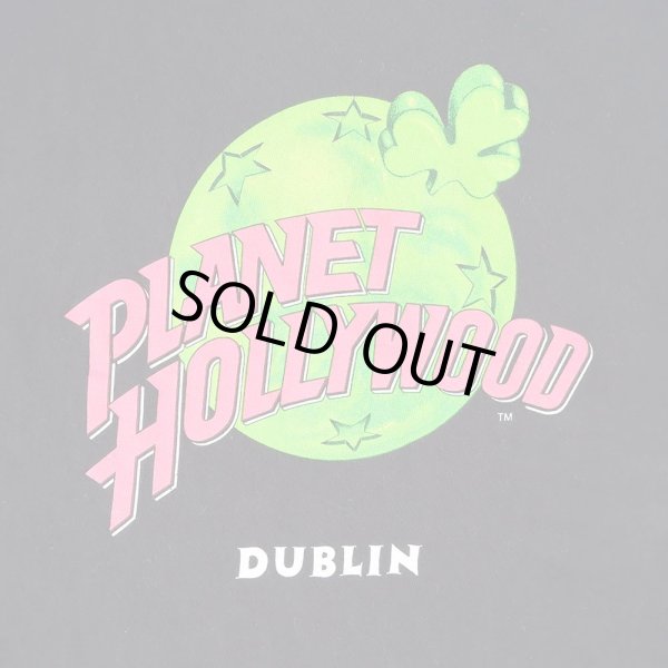 画像3: 90's PLANET HOLLYWOOD ロゴプリント Tシャツ (3)