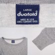 画像2: 90's duofold 2PLY L/S カットソー "MADE IN USA" (2)