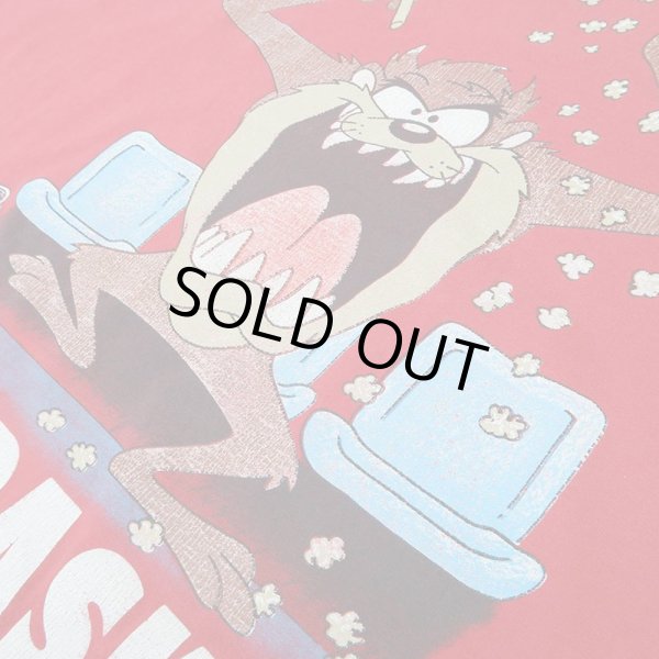 画像4: 90's Looney Tunes キャラクタープリント Tシャツ "MADE IN USA / Tasmanian Devil" (4)