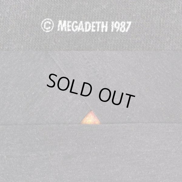 画像4: 80's MEGADETH バンドTシャツ "MADE IN USA" (4)