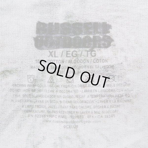 画像3: 00's RUSSELL リアルツリーカモ柄 L/S ポケットTシャツ “DEADSTOCK” (3)