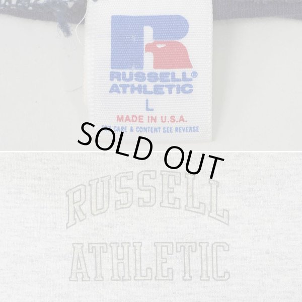 画像3: 90's RUSSELL W-FACE ロゴプリントTシャツ "MADE IN USA" (3)