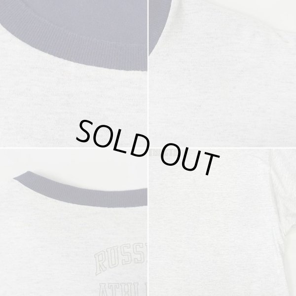 画像4: 90's RUSSELL W-FACE ロゴプリントTシャツ "MADE IN USA" (4)