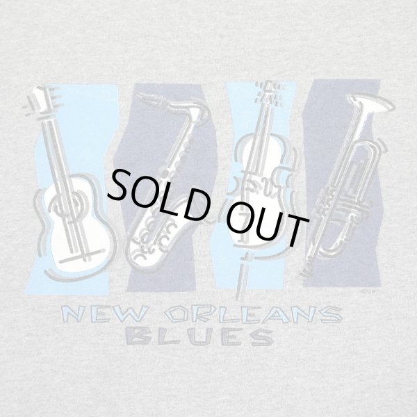 画像2: 00's NEW ORLEANS スーベニアTシャツ "BLUES" (2)