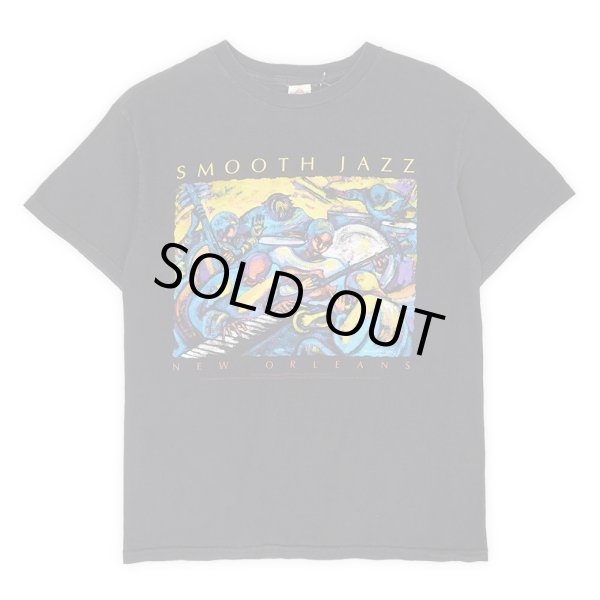 画像1: 00's Morgaret Slade Kelley "SMOOTH JAZZ" プリントTシャツ (1)