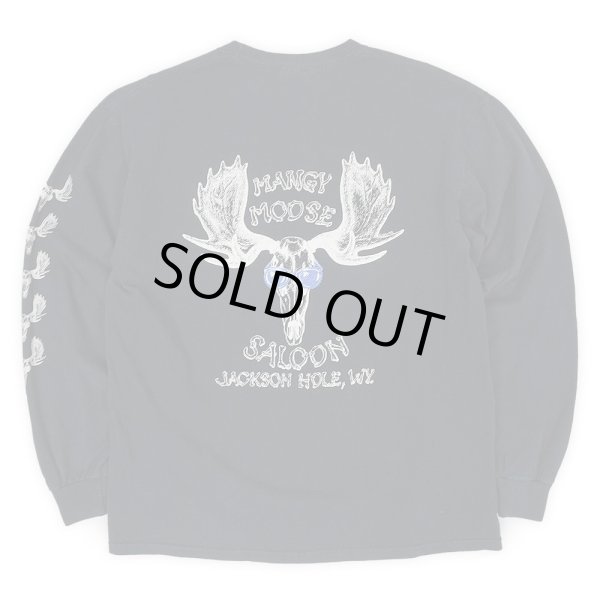 画像2: 00's MANGY MOOSE L/S 両面プリントTシャツ (2)