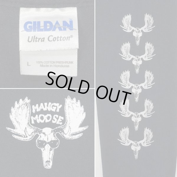画像3: 00's MANGY MOOSE L/S 両面プリントTシャツ (3)