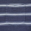 画像4: 00's Polo Ralph Lauren マルチボーダー ポケットTシャツ “Indigo Dye” (4)