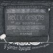 画像2: 90's Keltic Designs by Jen Delyth プリントTシャツ "BLACK" (2)