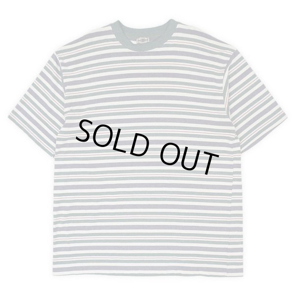 画像1: 90's COUNTY SEAT マルチボーダーTシャツ "MADE IN USA" (1)