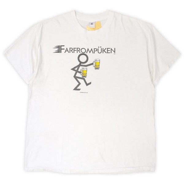 画像1: 90's FARFROMPUKEN プリントTシャツ (1)