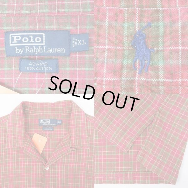 画像3: 90's Polo Ralph Lauren オープンカラーシャツ “ADAMS” (3)